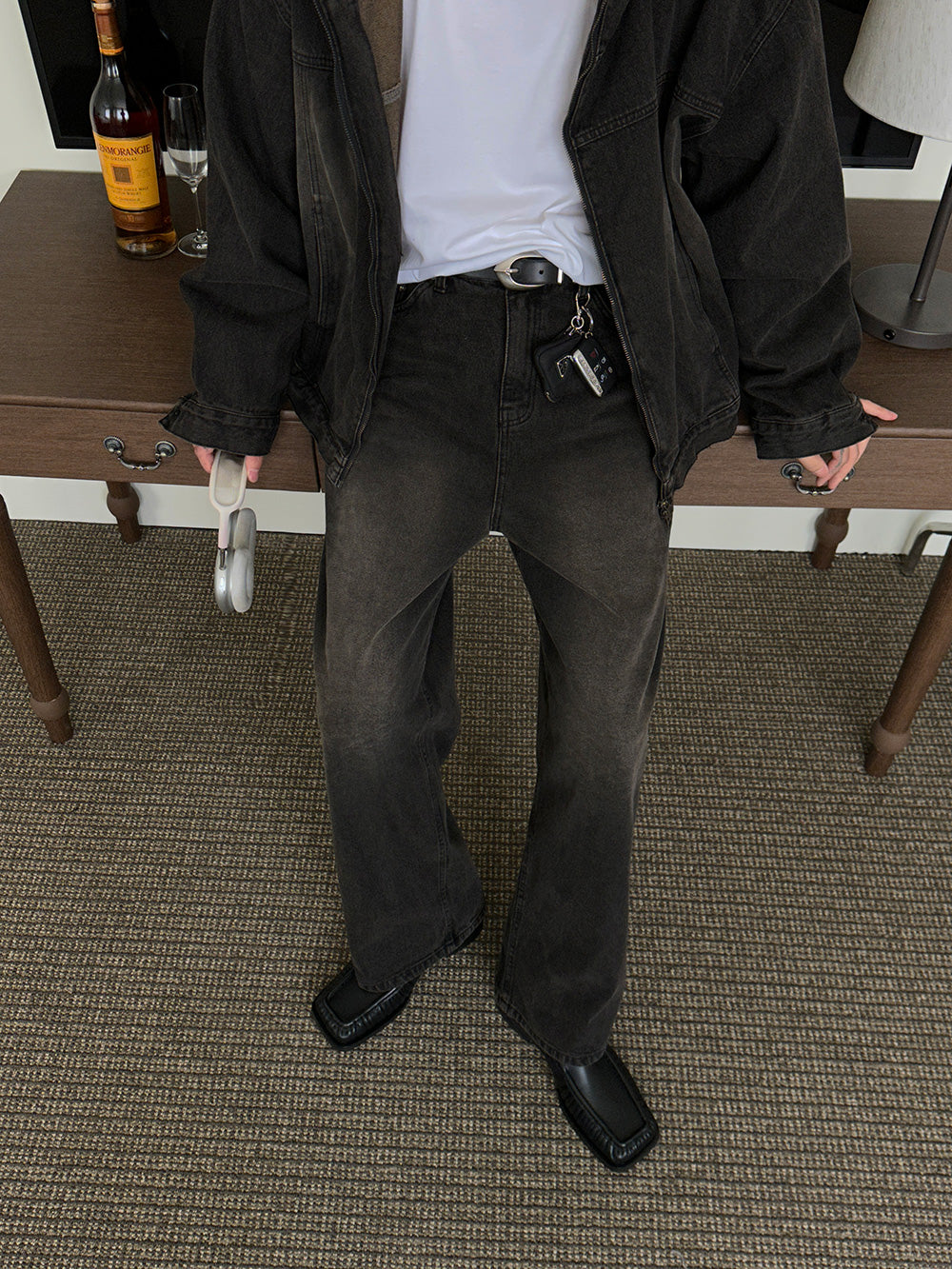 3TAP復古做舊牛仔褲 / 2色