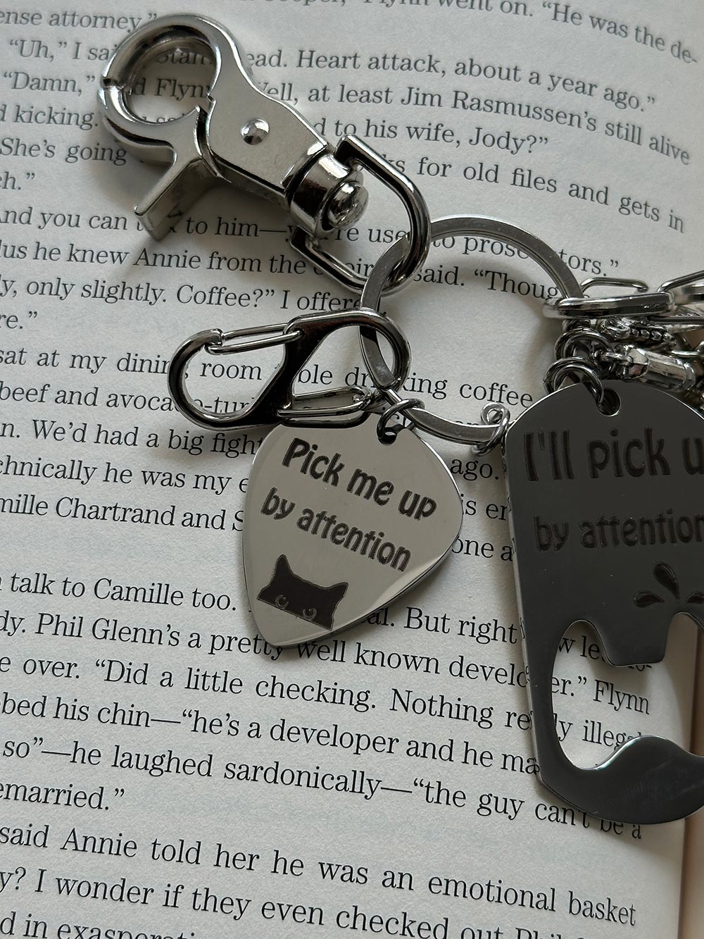 I'll pick u 開瓶器 吊飾 鑰匙圈