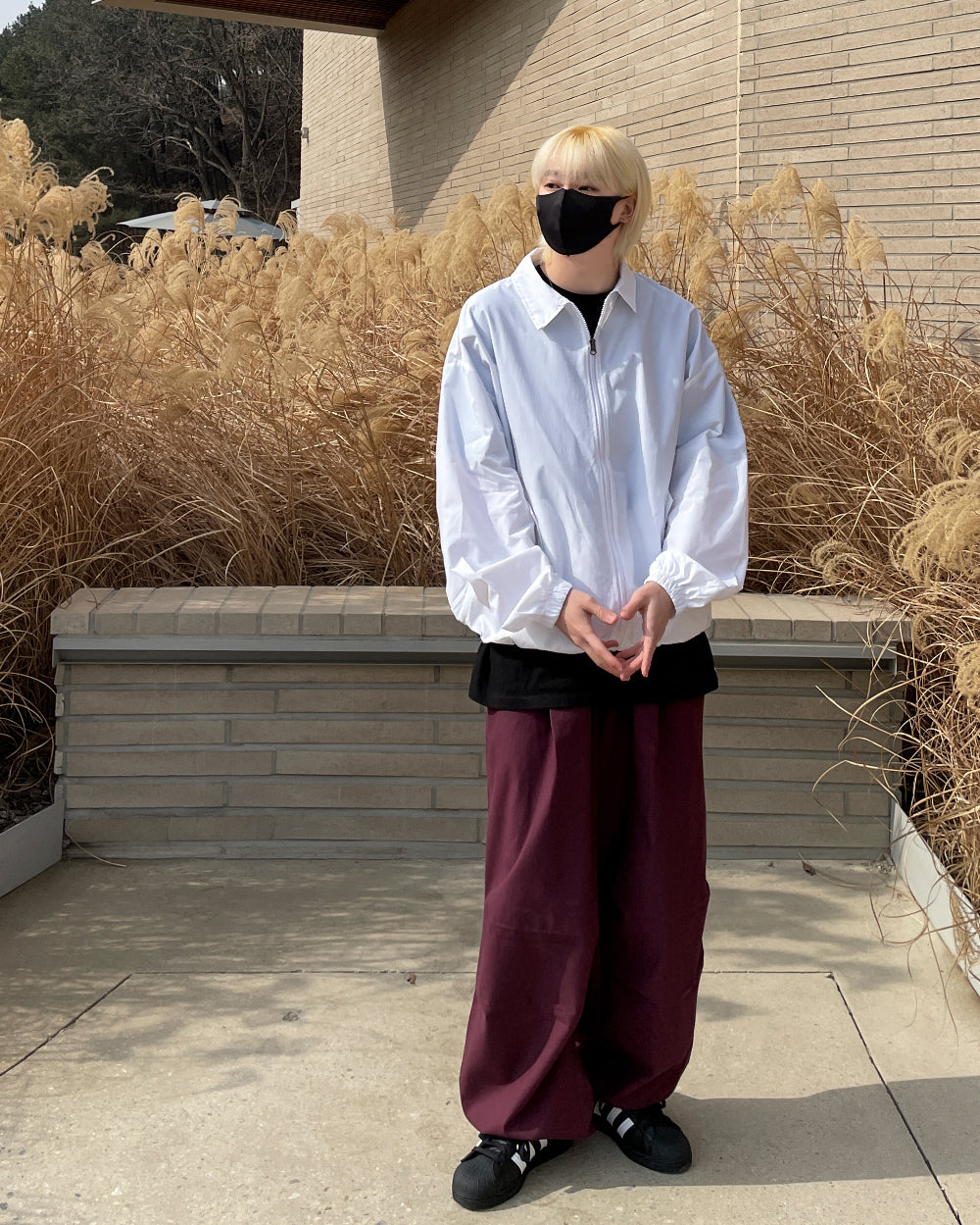 斜紋布 降落傘 氣球 工裝 長褲 / 5色