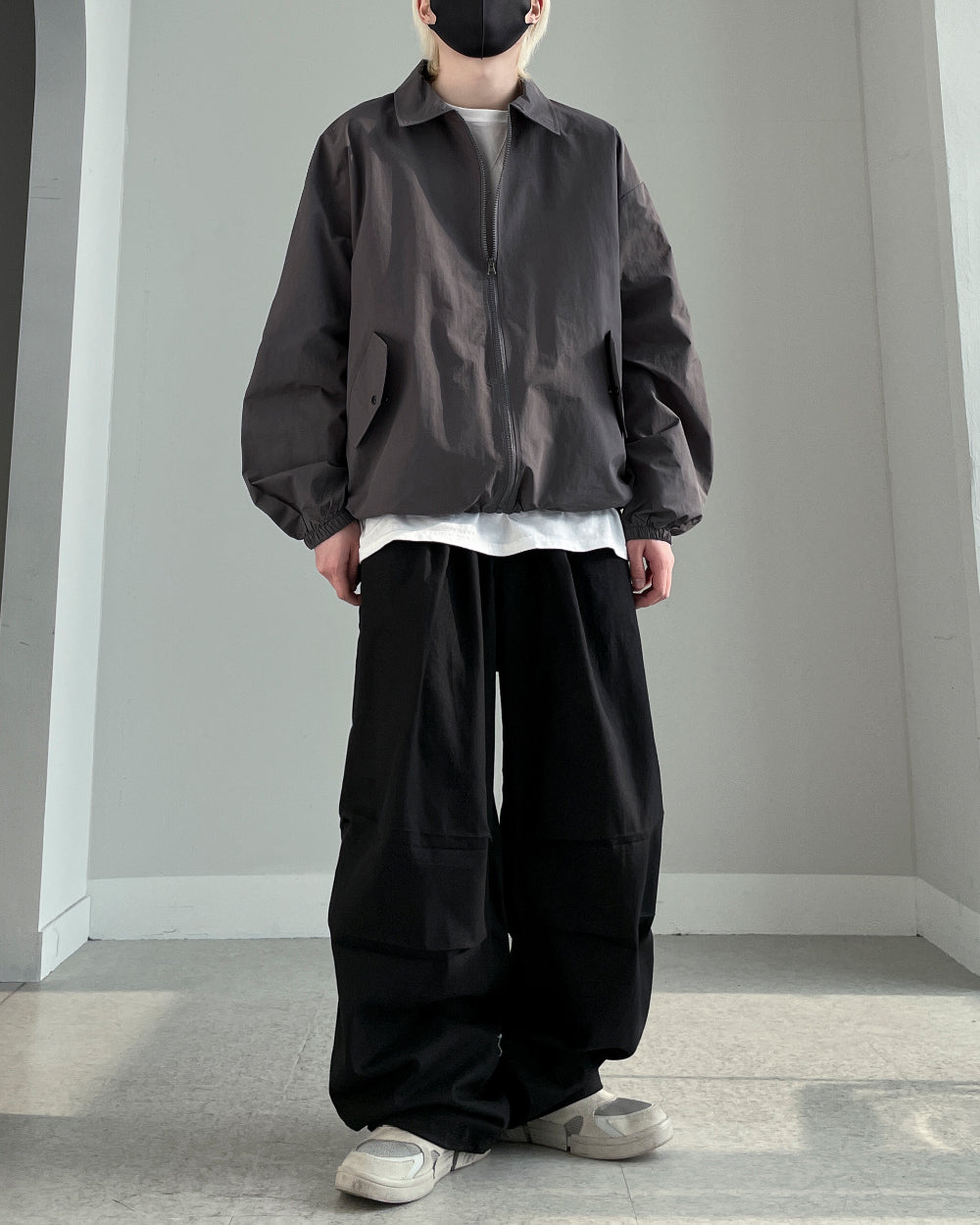 斜紋布 降落傘 氣球 工裝 長褲 / 5色