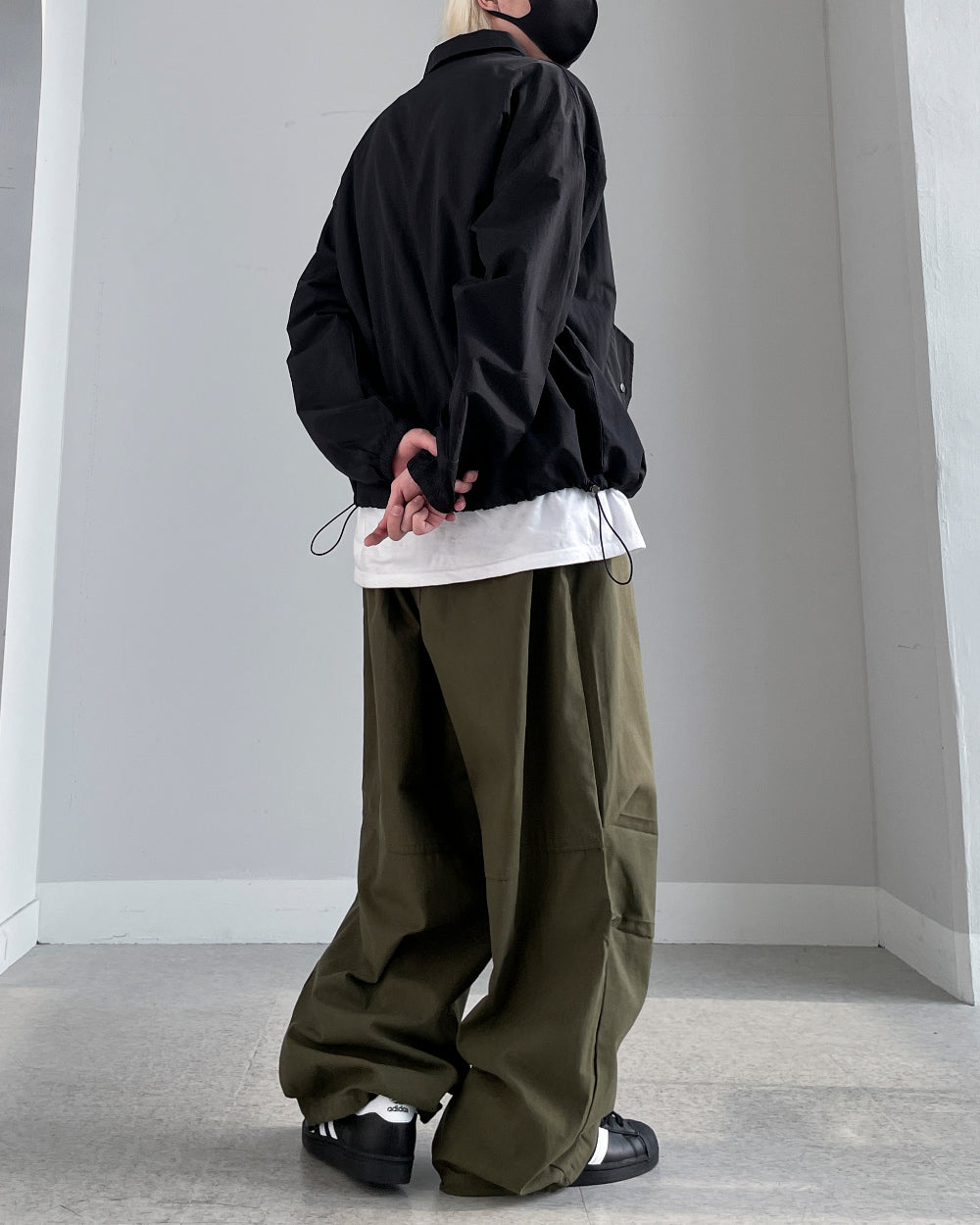 斜紋布 降落傘 氣球 工裝 長褲 / 5色