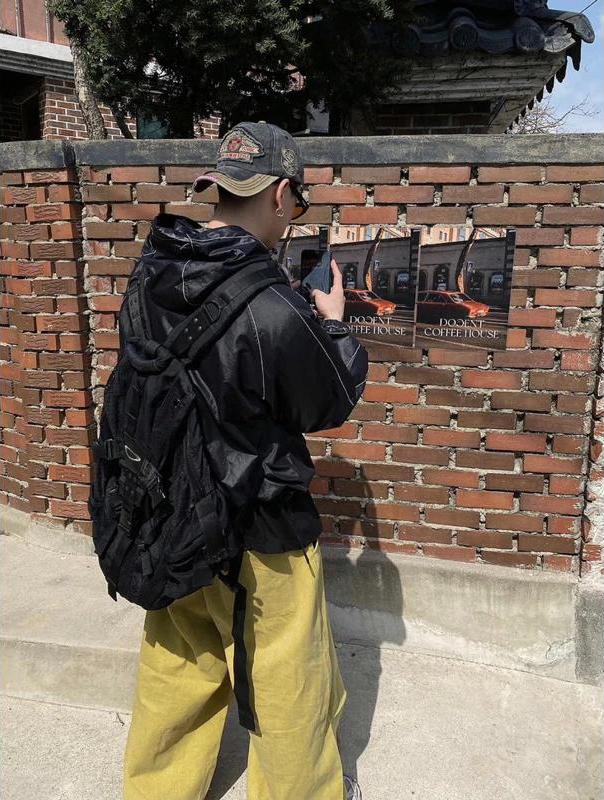 美式 復古 破壞 不收邊 刺繡 老帽 / 4色