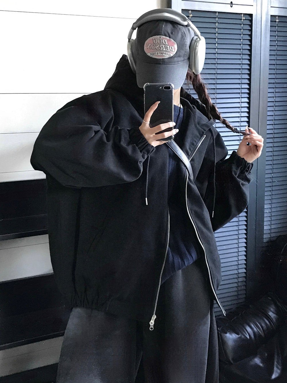 寬鬆 直坑條紋 圓領 針織上衣 / 5色