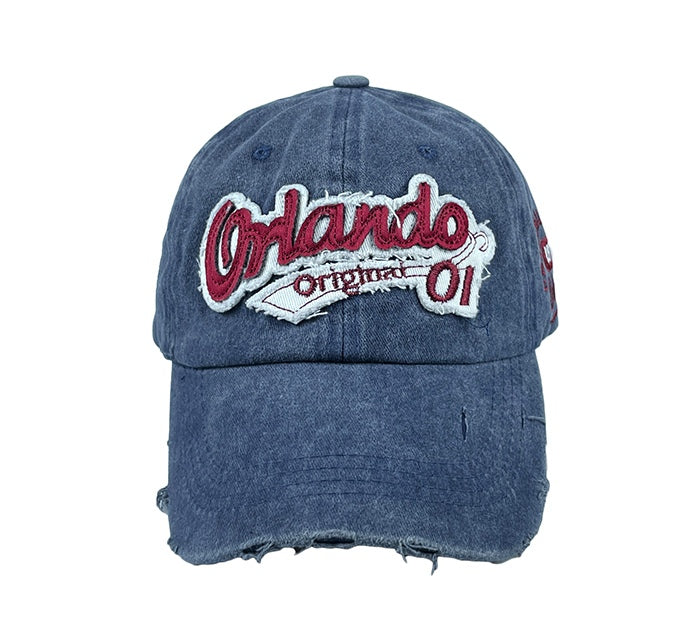Orlando 仿舊 水洗 棒球帽 / 3色