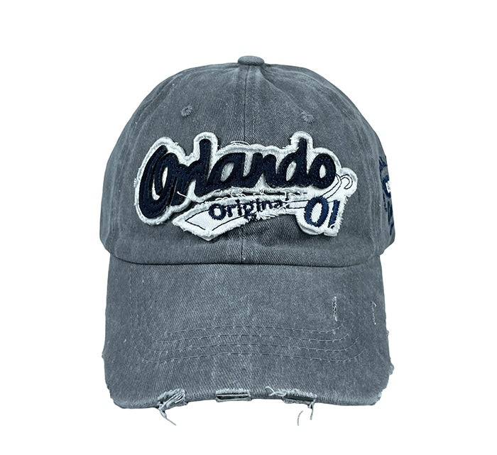 Orlando 仿舊 水洗 棒球帽 / 3色