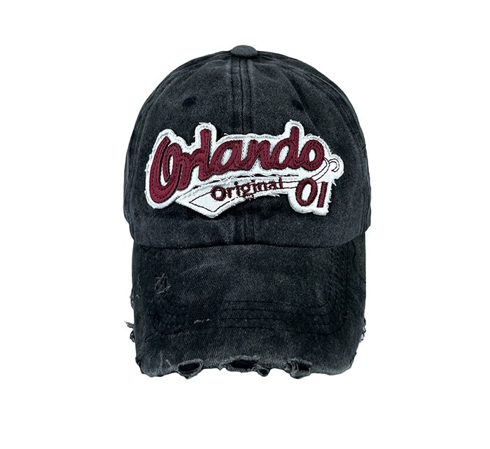 Orlando 仿舊 水洗 棒球帽 / 3色