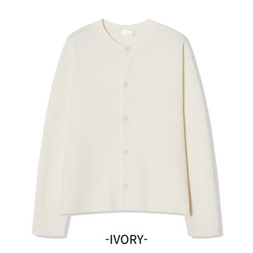 基本款 簡約 圓領 針織 開襟衫 / 10色