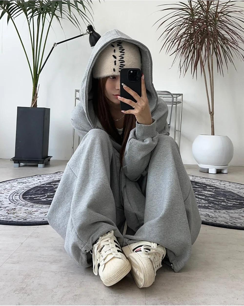 【可拆買】TXT崔然竣同款 慵懶 雙拉鍊 套裝 / 5色