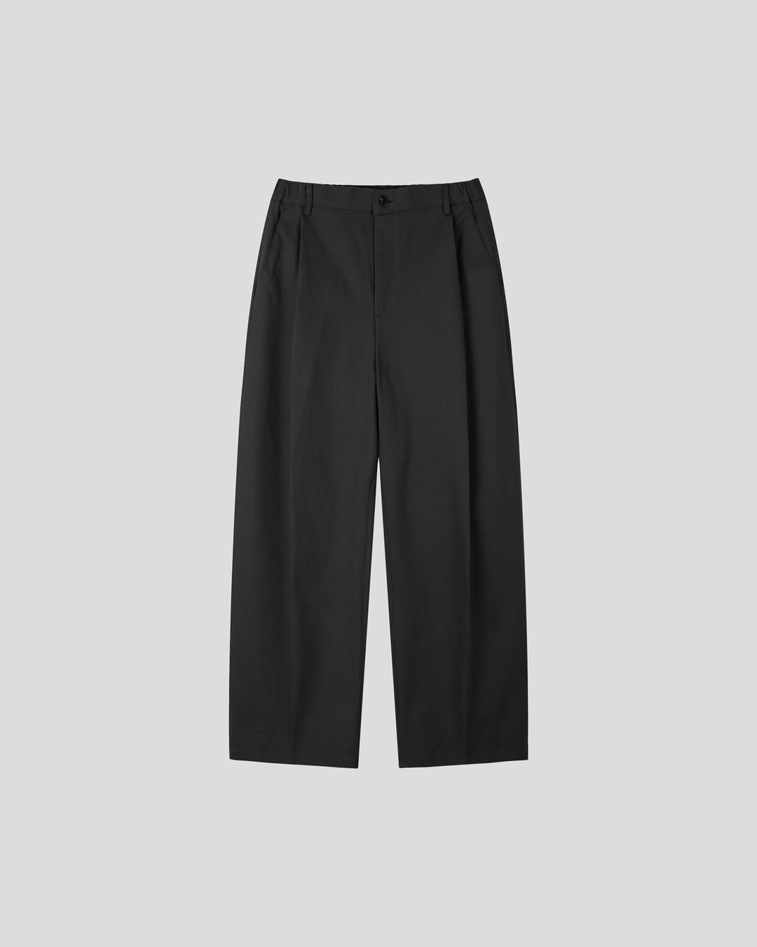 立體 褶皺 寬版 卡其褲 / 5色