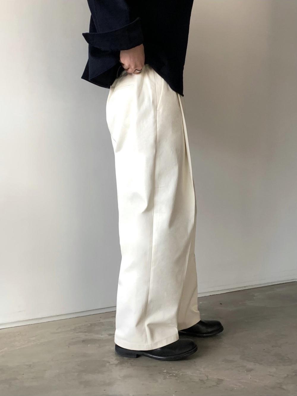 立體 褶皺 寬版 卡其褲 / 5色