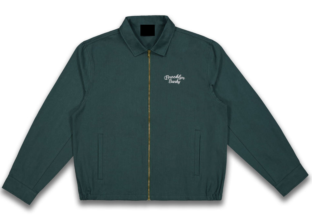 Blooklyn Lettering Cotton Jacket  / 3色