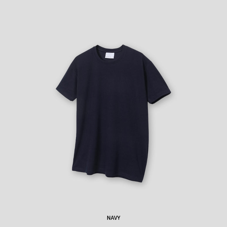 涼感 羅紋 合身 針織 短T / 10色