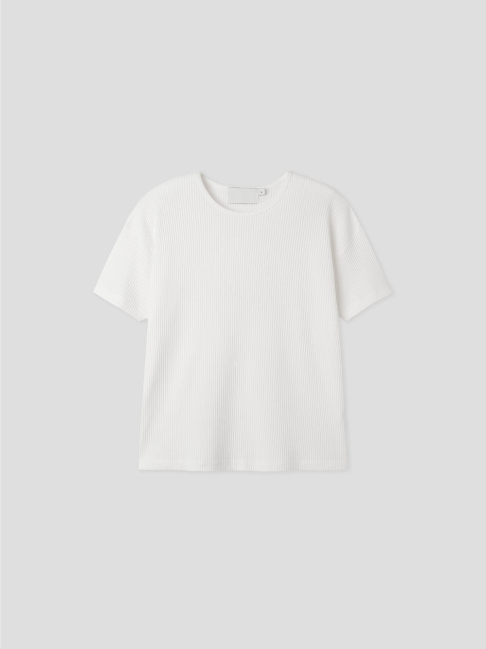 華夫格 短版 合身 上衣 / 7色