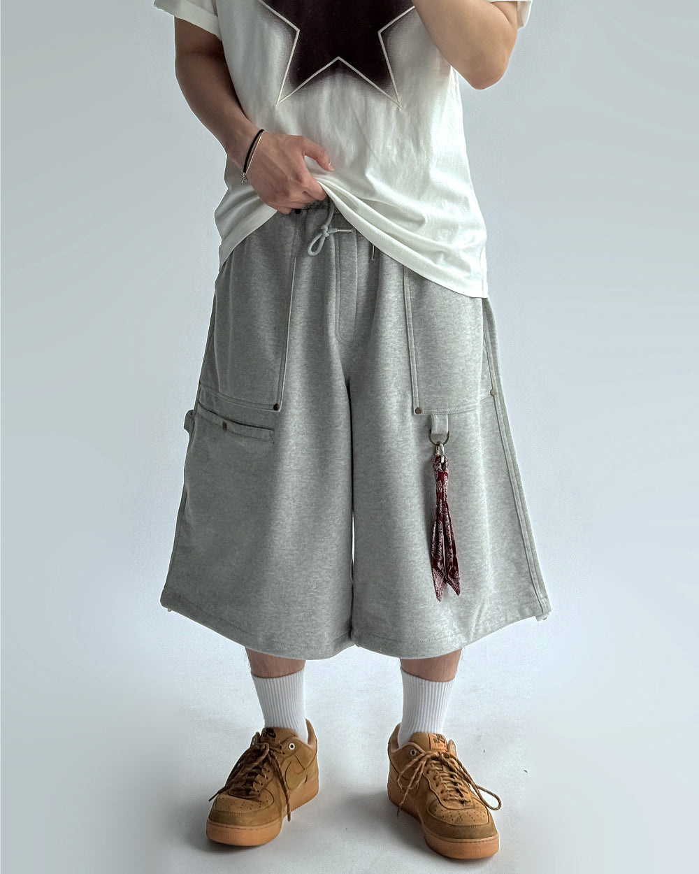 Paisley Strap D-Ring Keyring / 4色