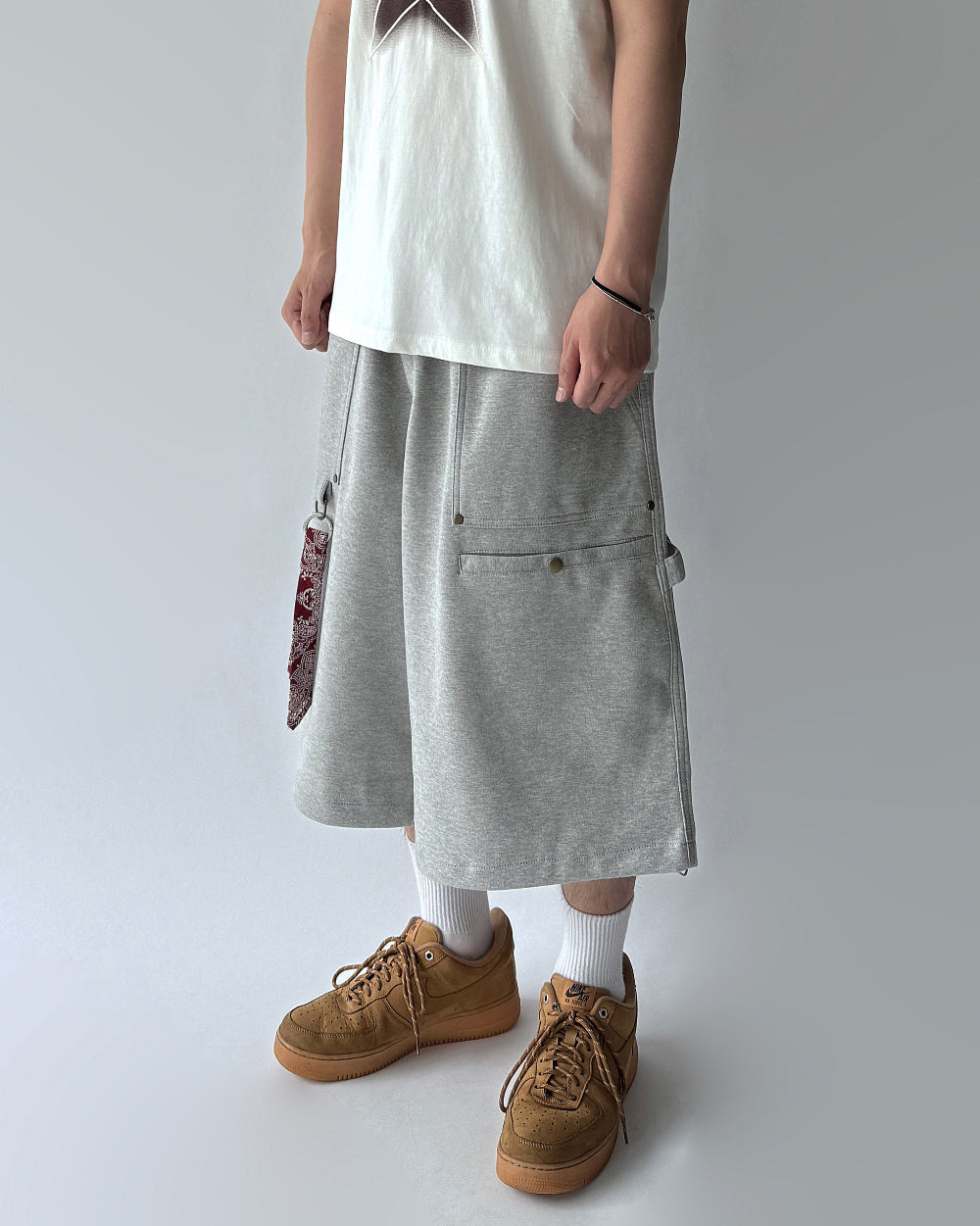 Paisley Strap D-Ring Keyring / 4色