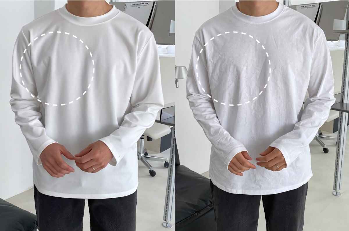 基本款 抗皺 素面 長袖 素T / 5色