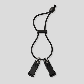 褲腳固定 隱形防踩 夾扣繩帶組 (2入)