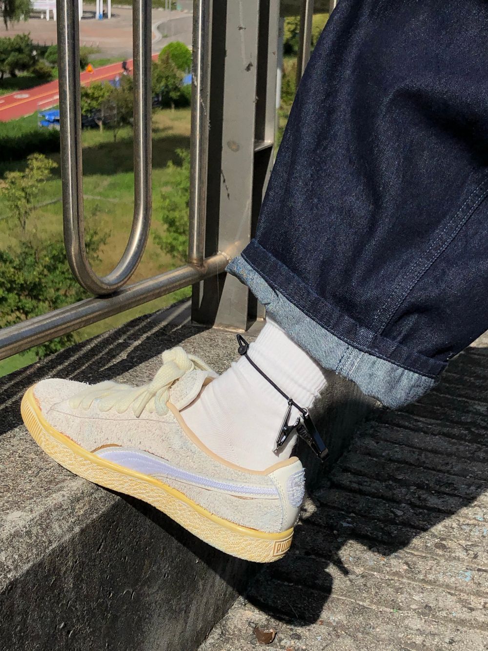 褲腳固定 隱形防踩 夾扣繩帶組 (2入)