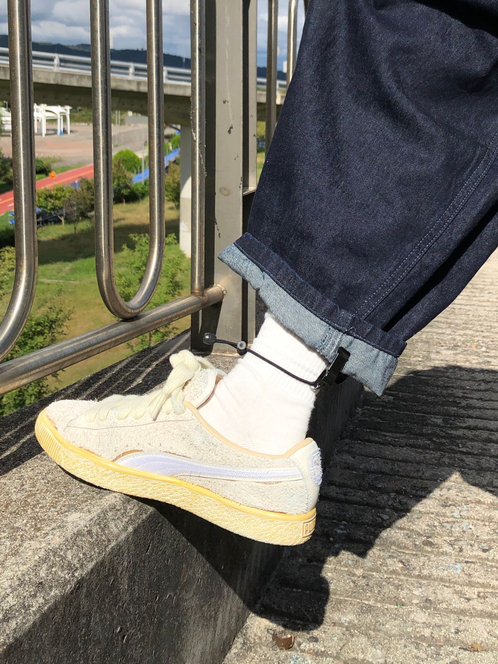 褲腳固定 隱形防踩 夾扣繩帶組 (2入)