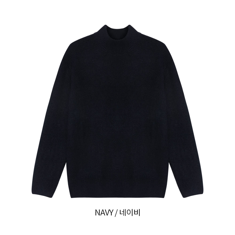 Cashmere 仿羊絨 小高領 針織上衣 / 9色