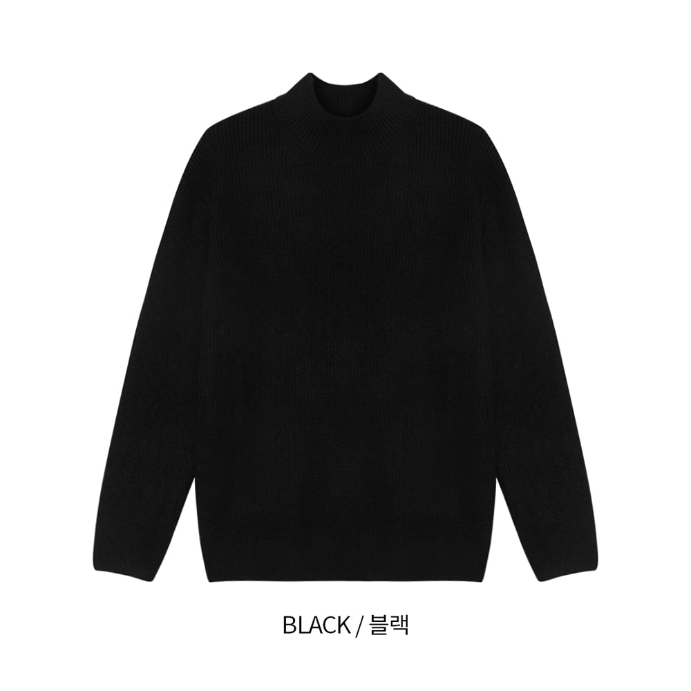 Cashmere 仿羊絨 小高領 針織上衣 / 9色