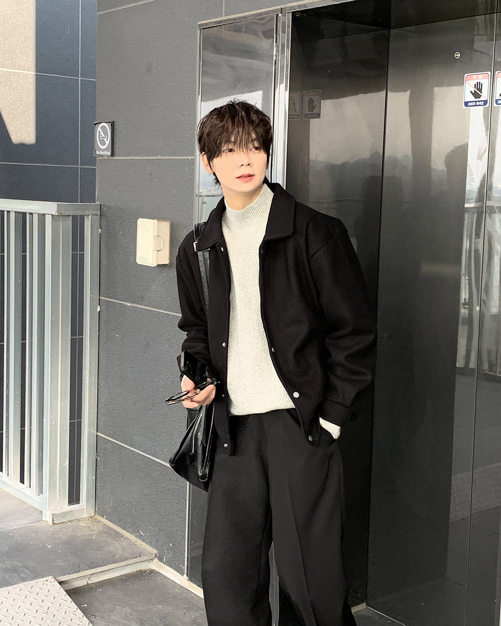 Cashmere 仿羊絨 小高領 針織上衣 / 9色