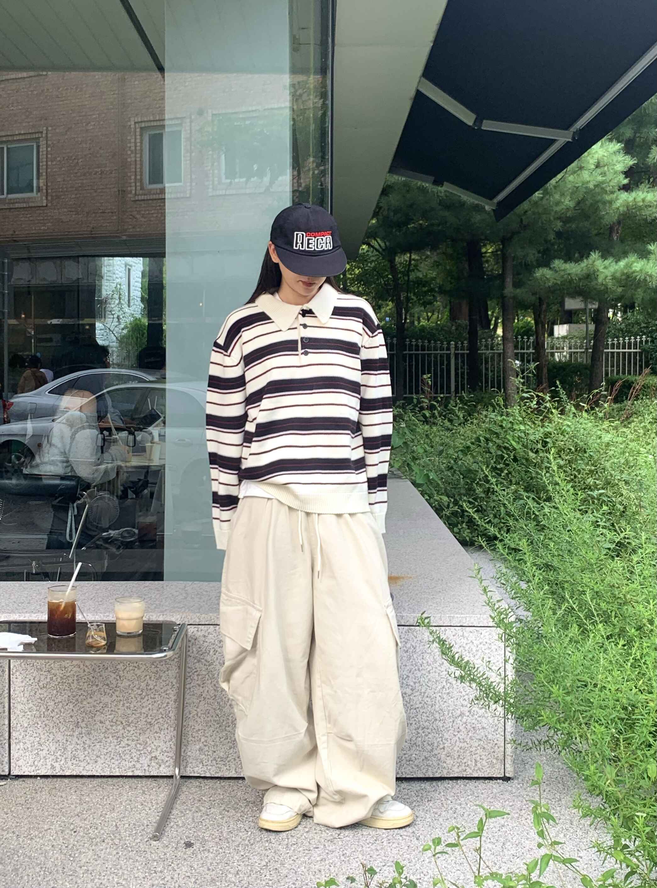 側口袋 抽繩 工裝 寬鬆 長褲 / 6色