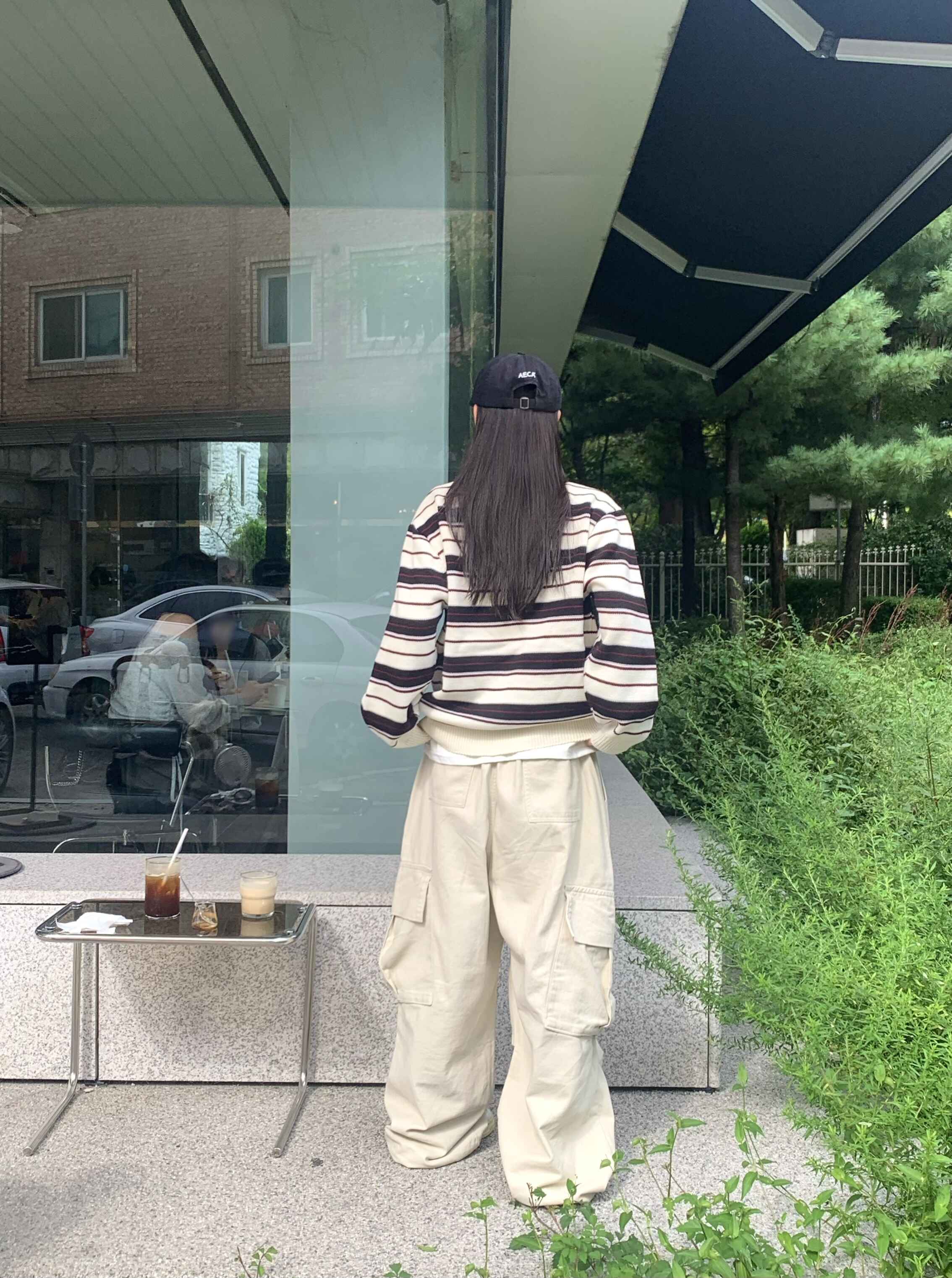 側口袋 抽繩 工裝 寬鬆 長褲 / 6色