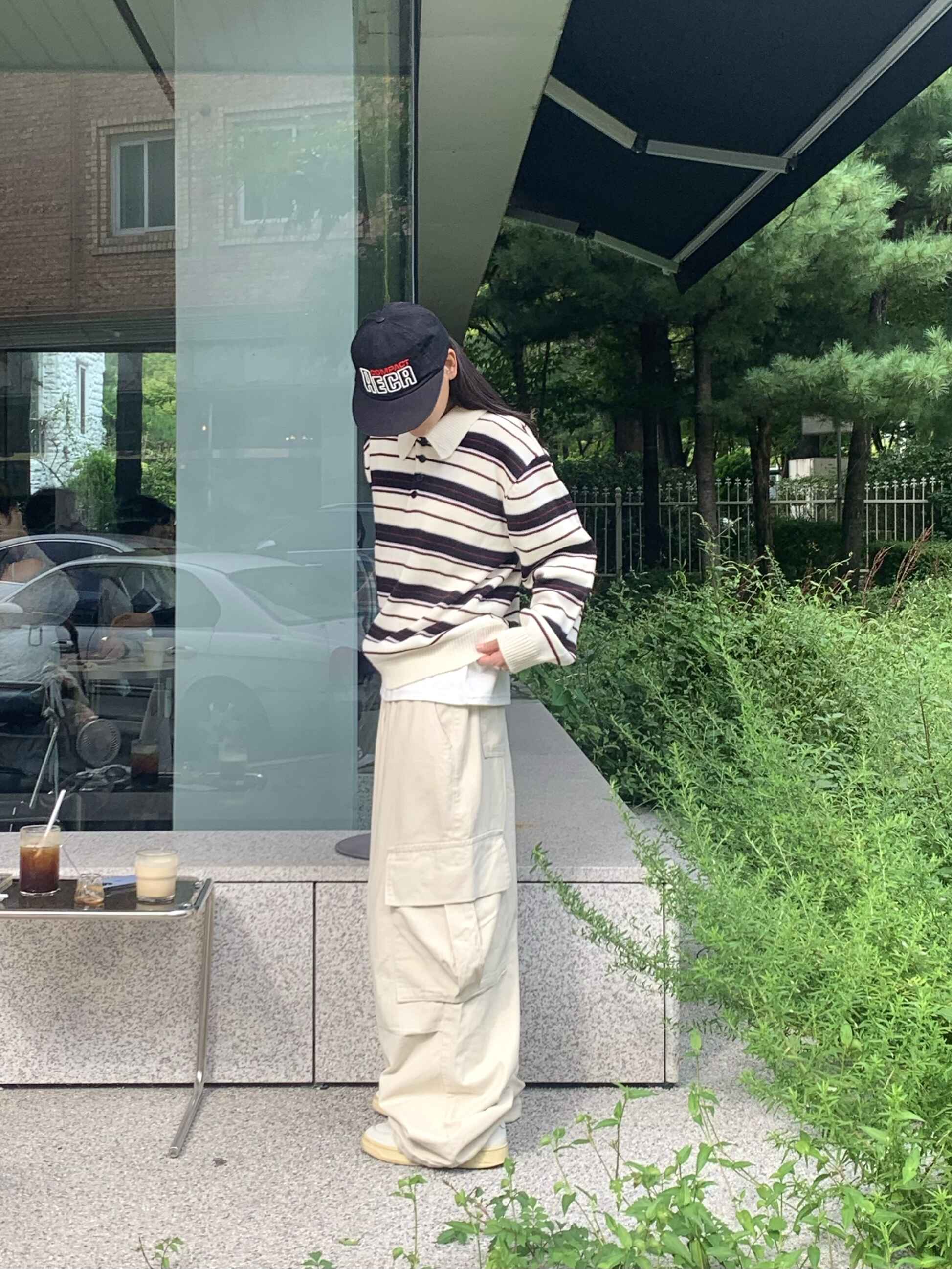 側口袋 抽繩 工裝 寬鬆 長褲 / 6色