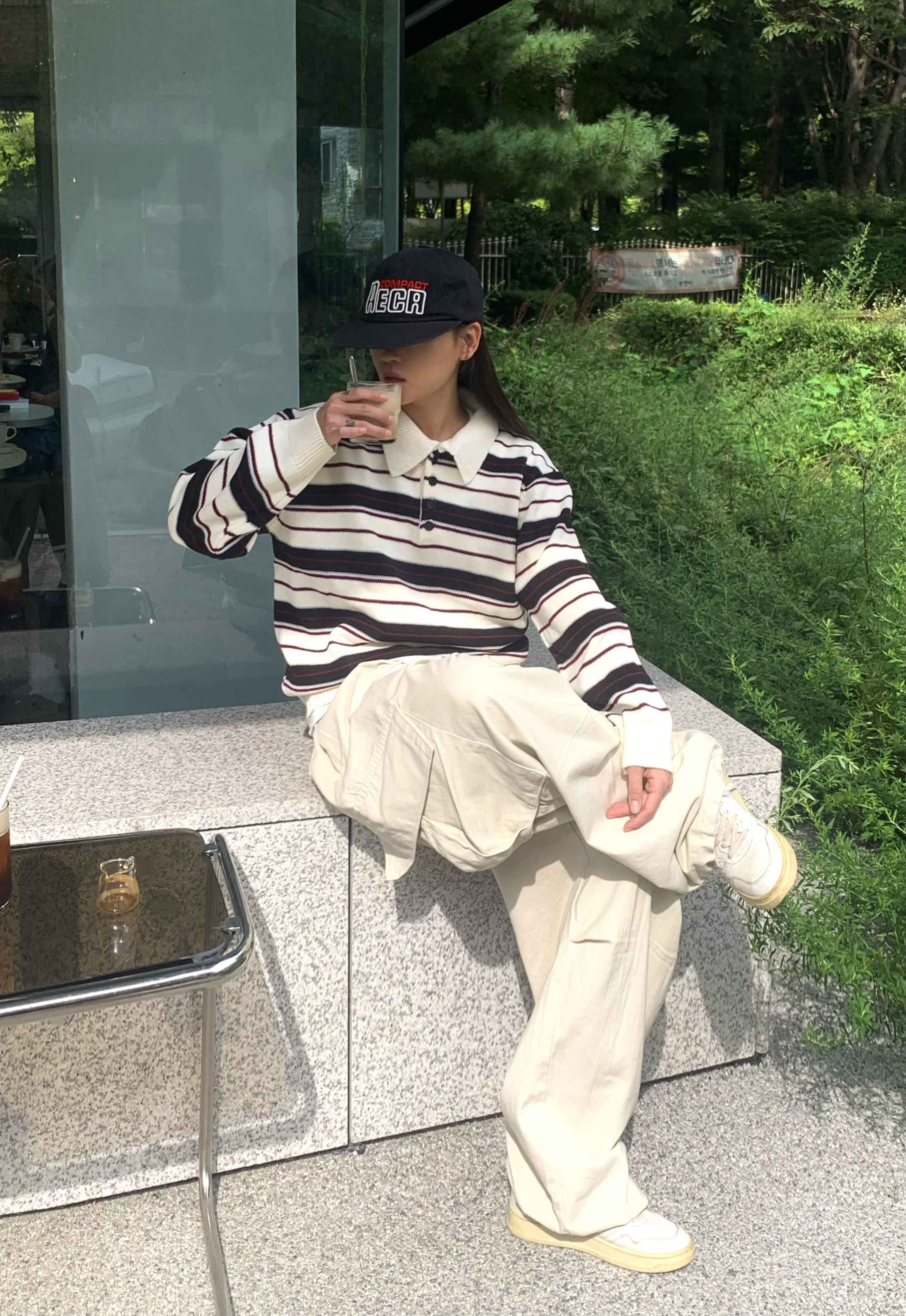 側口袋 抽繩 工裝 寬鬆 長褲 / 6色