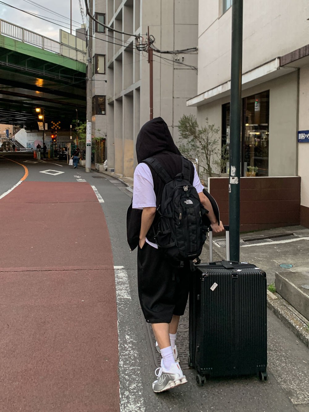 簡約 層次 棉質 無袖 拉鍊 連帽 背心 / 3色 - WHATEVER STUDIO