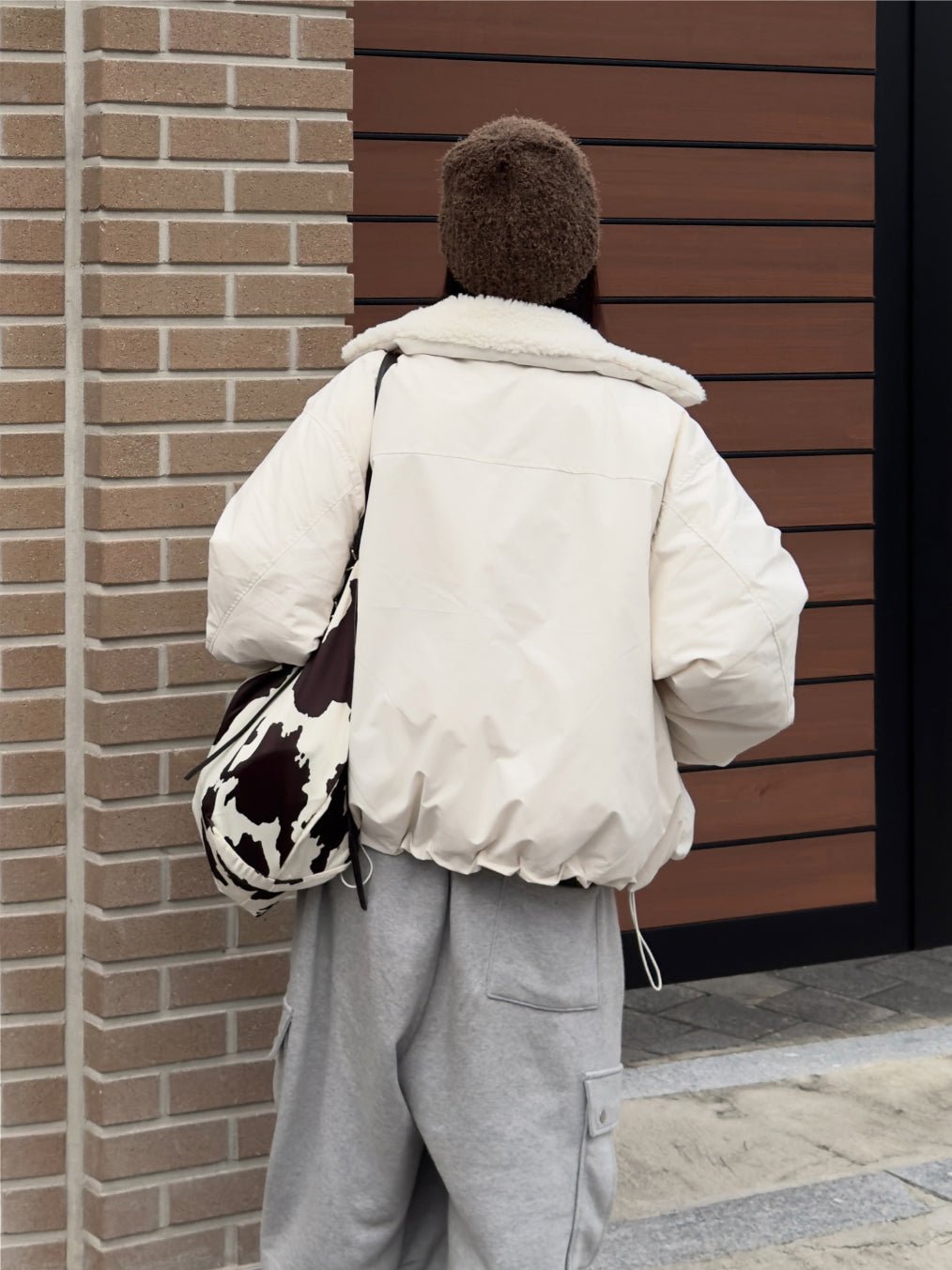 毛絨 立體針織 修飾臉型 保暖 毛帽 / 5色 - WHATEVER STUDIO