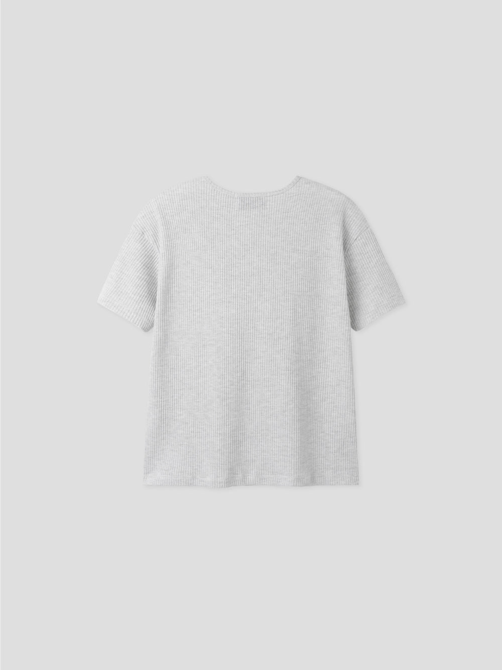 華夫格 短版 合身 上衣 / 7色 - WHATEVER STUDIO