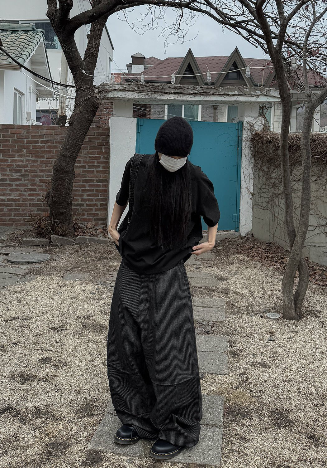 Boxy 寬短 簡約 俐落 短袖 上衣 / 3色 - WHATEVER STUDIO