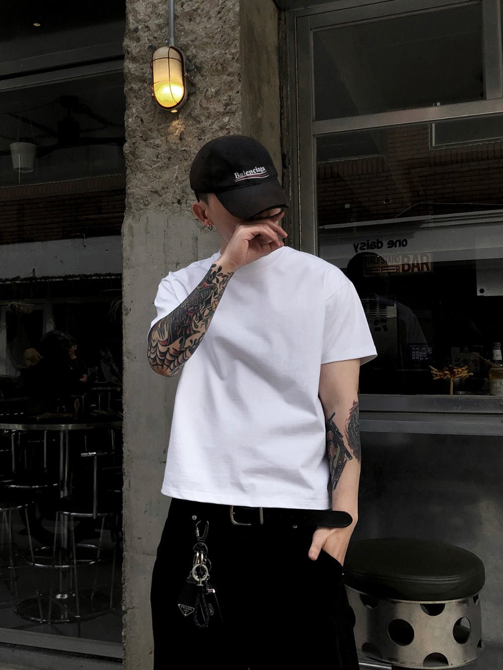 [premium] 俐落 短版 短袖 上衣 / 3色 - WHATEVER STUDIO